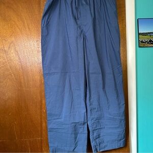 Banana Republic Mens Sleep Pants Pajamas Blue XXL Casual Lightweight